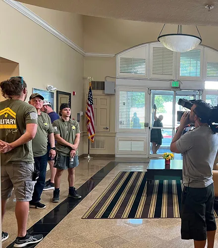 Military Makeover behind the scenes carousel image