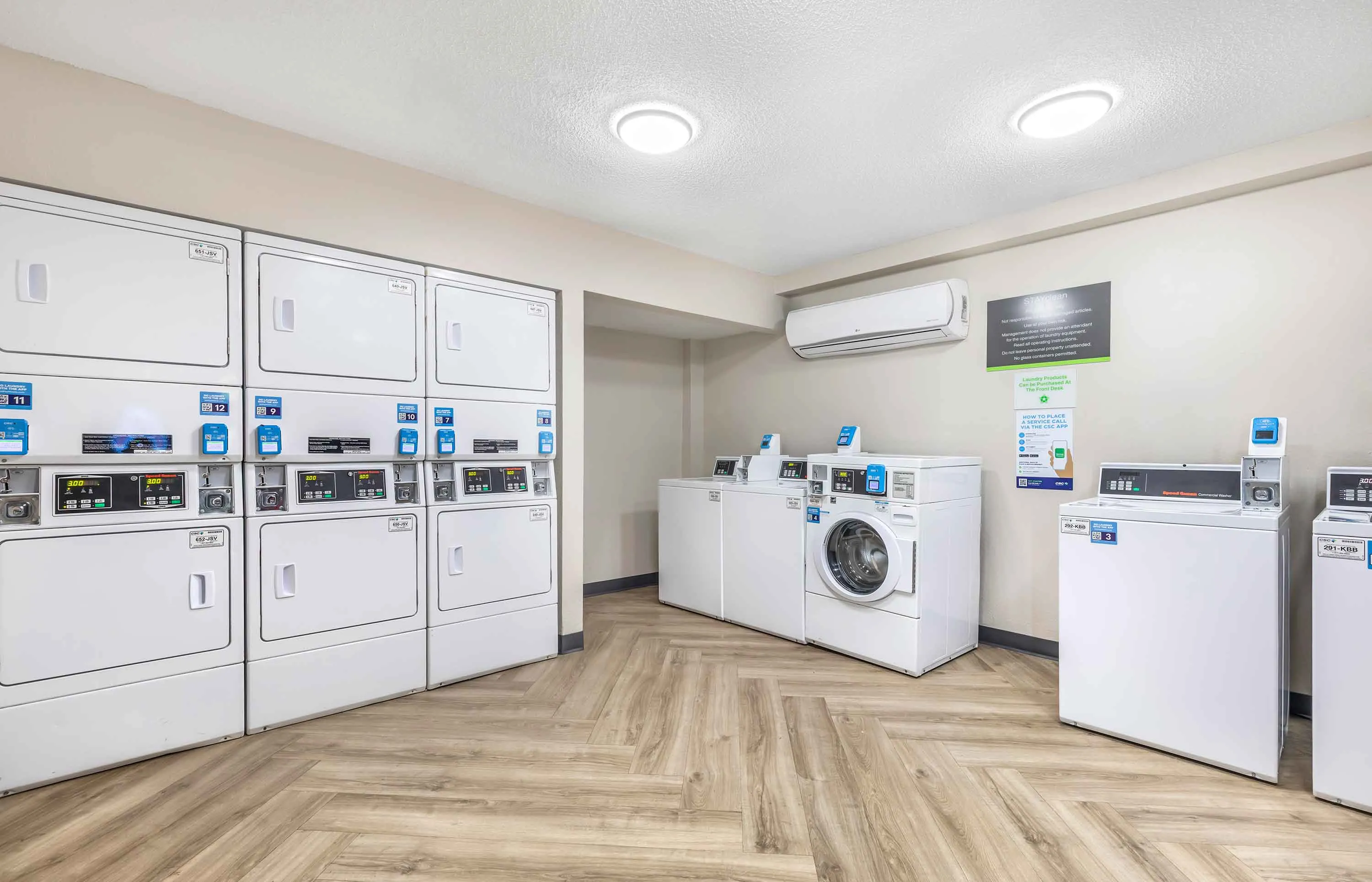 On-Premise Guest Laundry