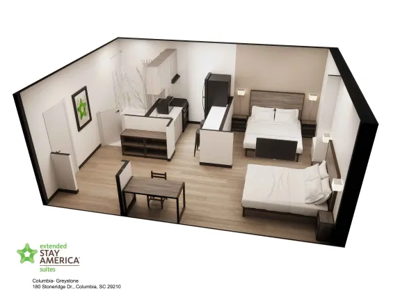 Studio Suite - 2 Queen Beds